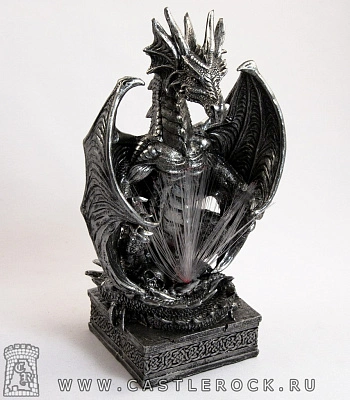 светильник дракон (световолокно)