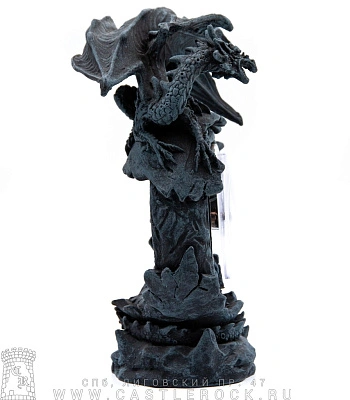 часы дракон на камне