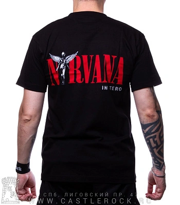 футболка nirvana "in utero"