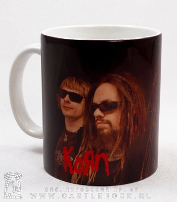 кружка korn (черный фон)