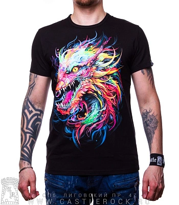 футболка дракон (светится)