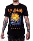 футболка def leppard "pyromania"