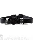 фенечка кожаная колесо сансары (ремень, скобы, черная)