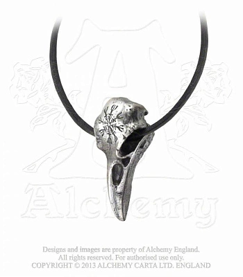 подвес alchemy gothic (алхимия готик) p687 helm of awe ravenskull