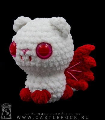 игрушка интерьерная котенок вампир