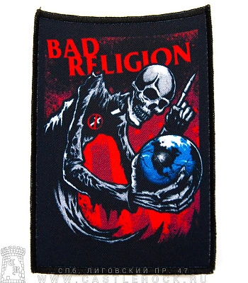 нашивка bad religion "the true north american tour 2013"
