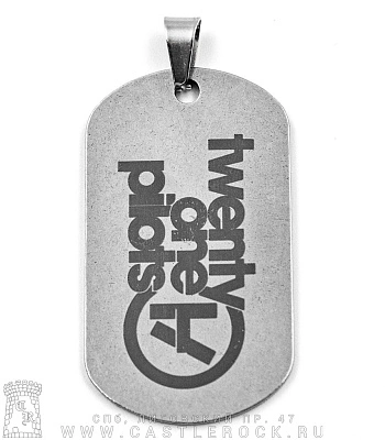 жетон с гравировкой twenty one pilots