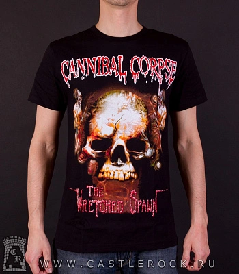 футболка cannibal corpse "the wretched spawn"