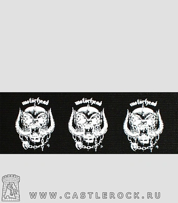 напульсник на резинке motorhead (лого надпись)