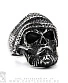 кольцо череп разбойника (средний)