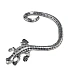серьга кафф alchemy gothic (алхимия готик) e419 fire lizard