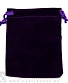 мешочек бархатный фиолетовый (малый)