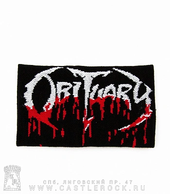 напульсник трикотажный obituary (широкий)