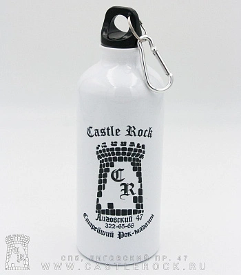 фляга с карабином castle rock 600 мл