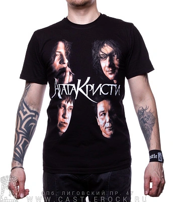 футболка агата кристи (группа)