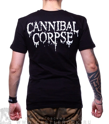 футболка cannibal corpse "tomb of the mutilated"