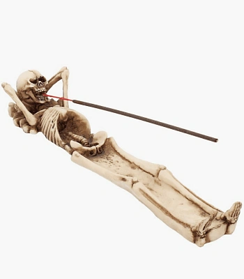 подставка под благовония скелет "take it easy"