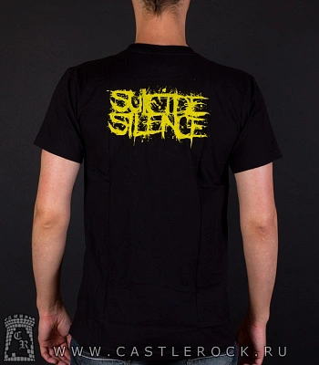 футболка suicide silence (ангел)