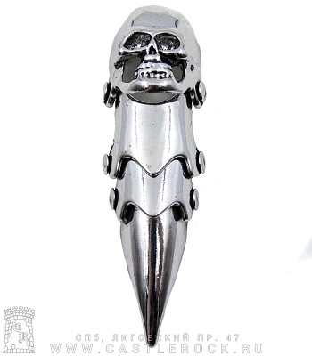 кольцо-коготь череп