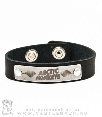 браслет кожаный arctic monkeys