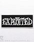 нашивка exploited (надпись белая)