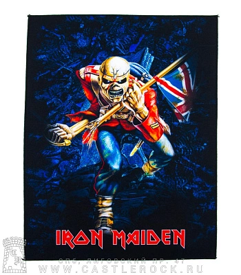 нашивка на спину iron maiden "the trooper"