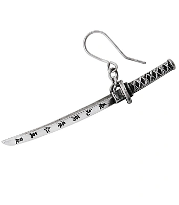 серьга alchemy gothic (алхимия готик) e357 bushido