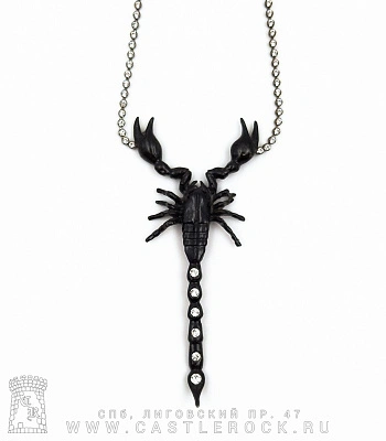 подвес alchemy gothic (алхимия готик) p565 venom: the scorpion's tale