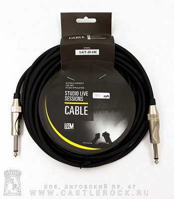 кабель инструментальный lgt-20 6м