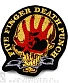 нашивка five finger death punch (череп, вышивка)