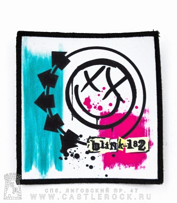 нашивка blink-182 "blink-182"