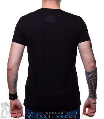 футболка кот и инопланетяне (светится)