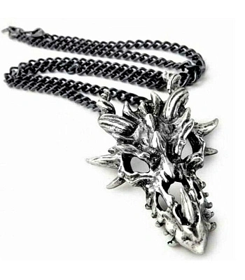 подвес alchemy gothic (алхимия готик) p625 dragon skull