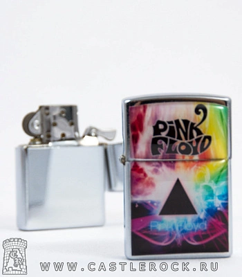 зажигалка цветная pink floyd