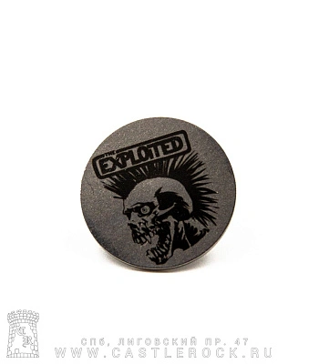 значок цанга с гравировкой exploited