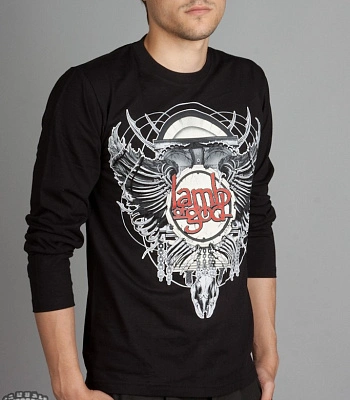 футболка lamb of god д/р