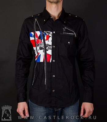 рубашка с длинным рукавом sex pistols