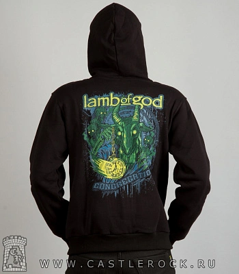балахон на молнии lamb of god "congregation"