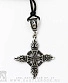 подвес крест мальтийский и пламя