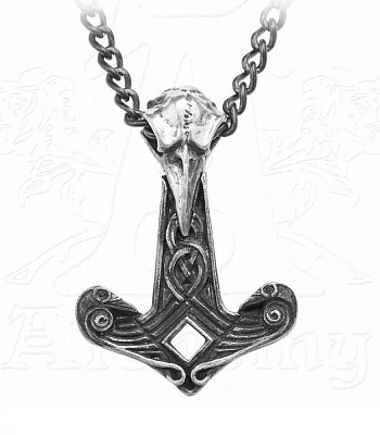 подвес alchemy gothic (алхимия готик) p809 raven hammer