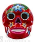 статуэтка череп расписной santa muerte (красный)