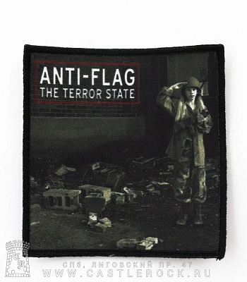 нашивка anti-flag "the terror state"