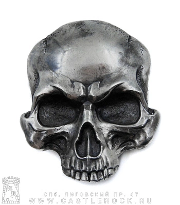 пряжка череп (узоры)