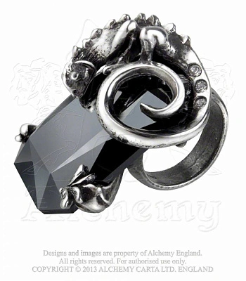 кольцо alchemy gothic (алхимия готик) r191 the philosopher's stone