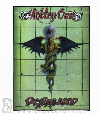 нашивка на спину motley crue "dr. feelgood"