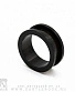 Тоннель Акрил Черный 22 мм