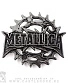 пряжка metallica (лого, шестерня)