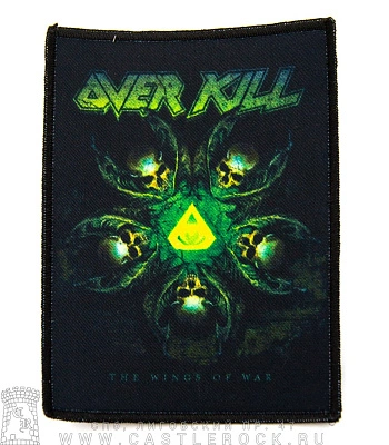 нашивка overkill "the wings of war"
