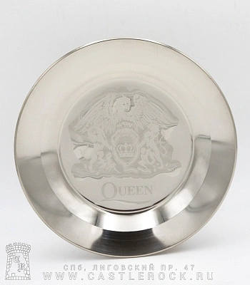тарелка декоративная queen (герб)