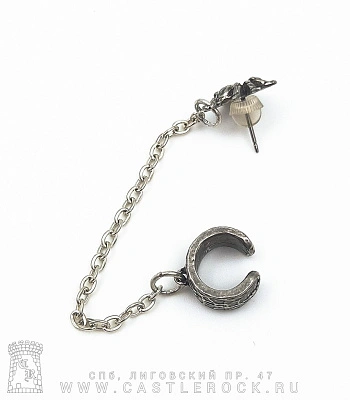 серьга кафф alchemy gothic (алхимия готик) e193 nidus